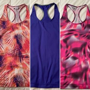 Racerback workout tanks - 3/$15